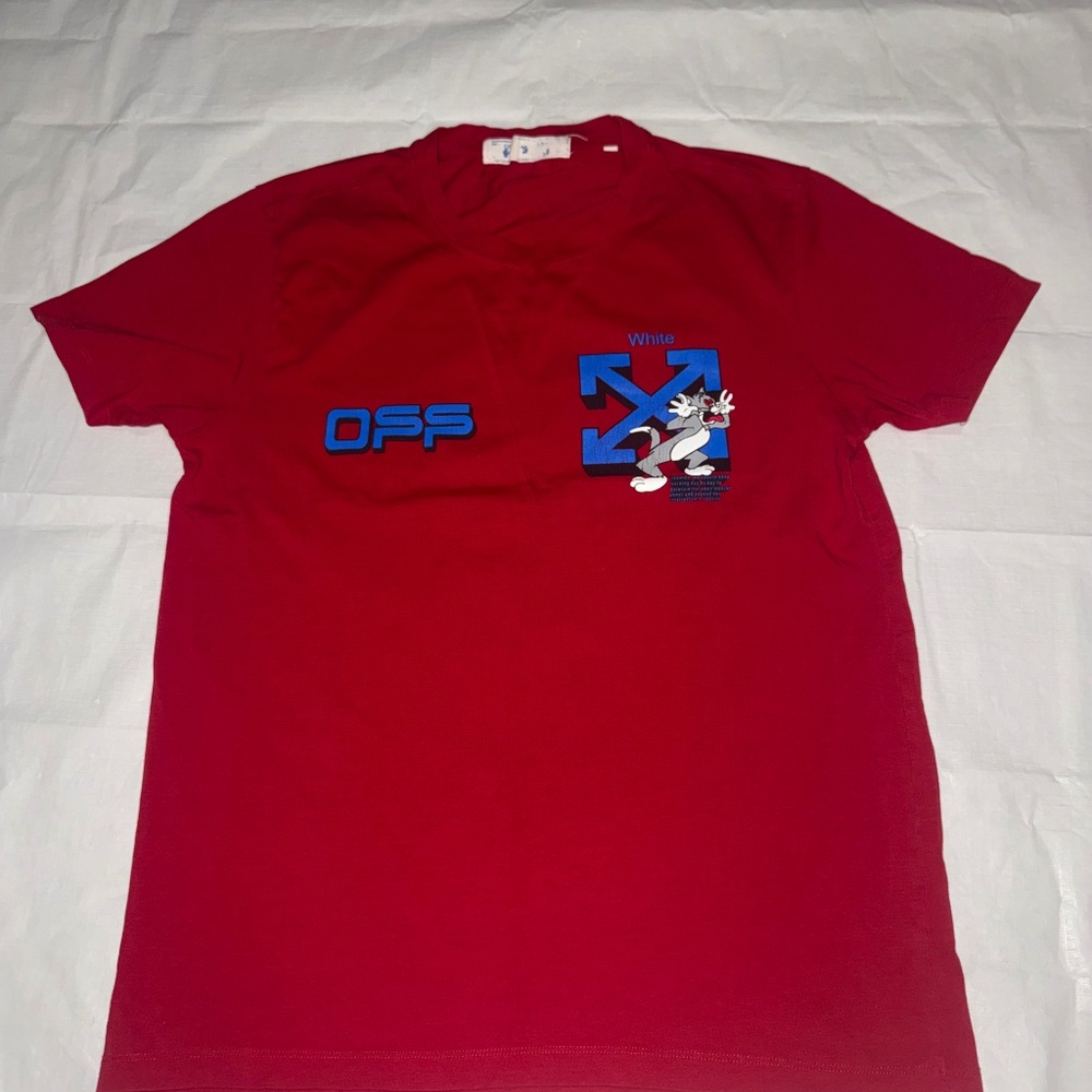 Off-White Tom and Jerry Shirt Red Size small Men’s